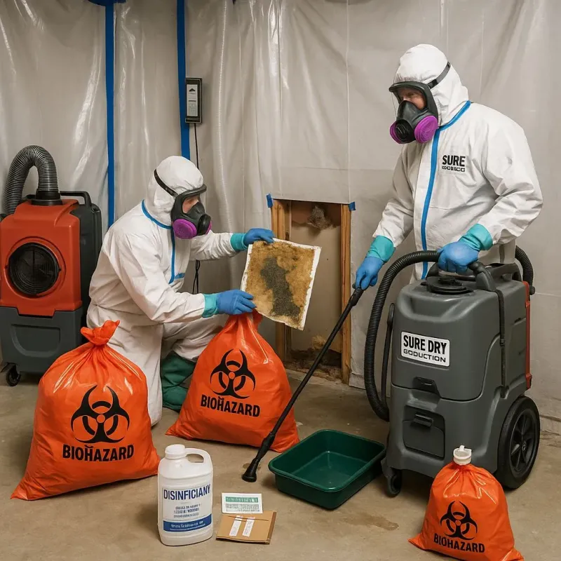 Contaminated Water Handling Protocols process in Boardman, OR
